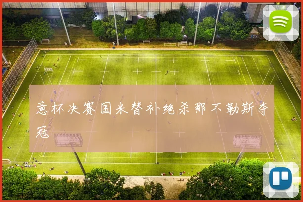 意杯决赛国米替补绝杀那不勒斯夺冠